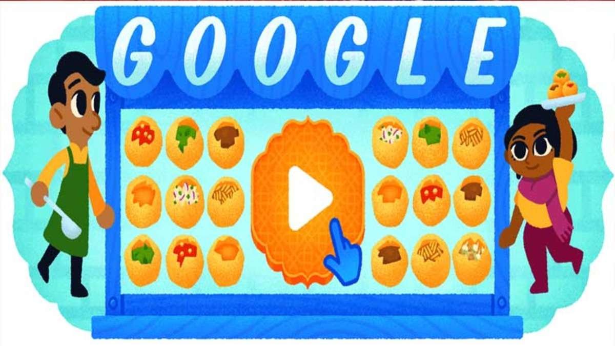 Delicious Google doodle to whet your appetite